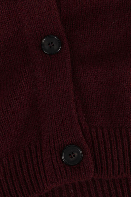 Bordeaux RHUNE Trui LUNE PADDED SHOULDER CARDIGAN - large