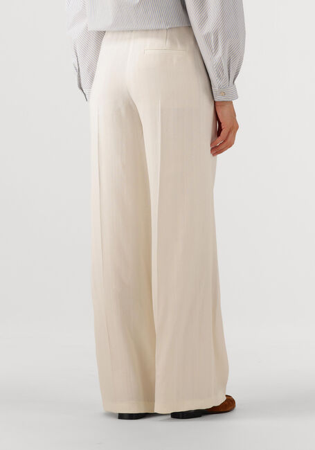 Creme FORTE FORTE Pantalon VISCOLE WOOL SLUBBED HIGH WAIST PANTS - large