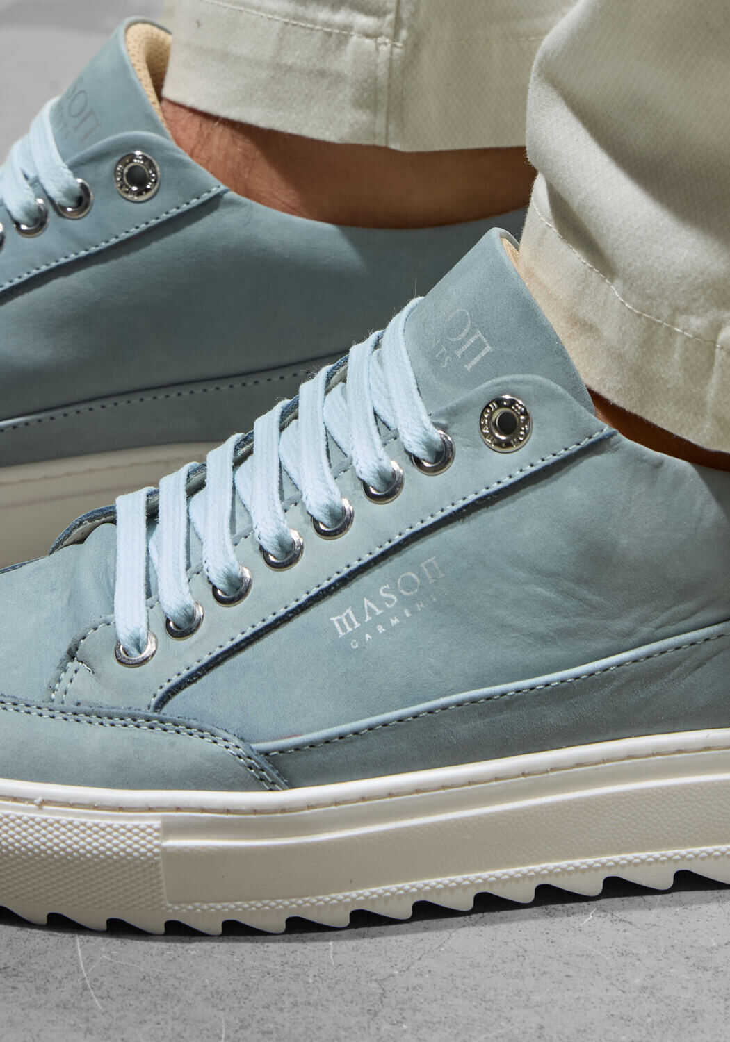 Blauwe Mason Garments Lage sneakers TIA ORIGINALE NUOVO - large