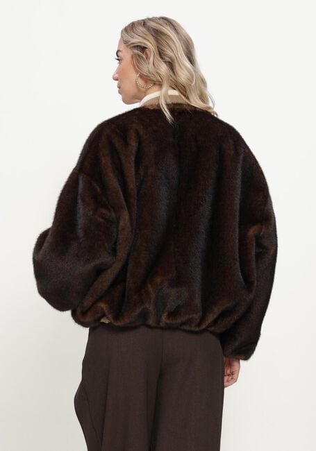 Groene STUDIO AR Faux fur jas ETTA FAUX MIN - large