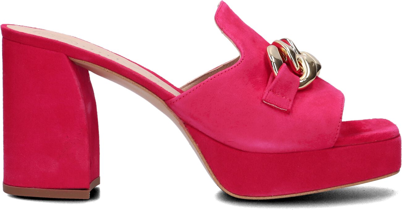 Unisa Muiltjes Dames Oberon, Maat: 38, Materiaal: Suède, Kleur: Roze