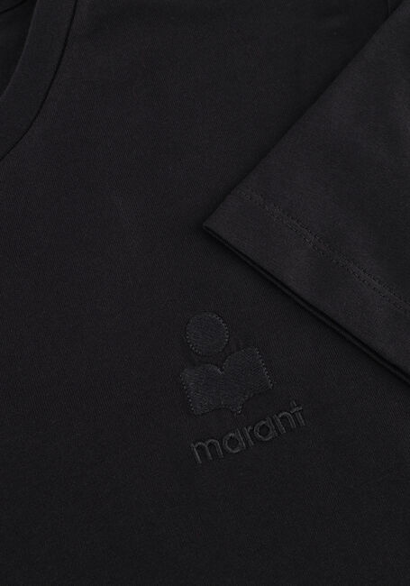 Zwarte MARANT ETOILE T-shirt ABY-GZ 23PTS0070FA - large