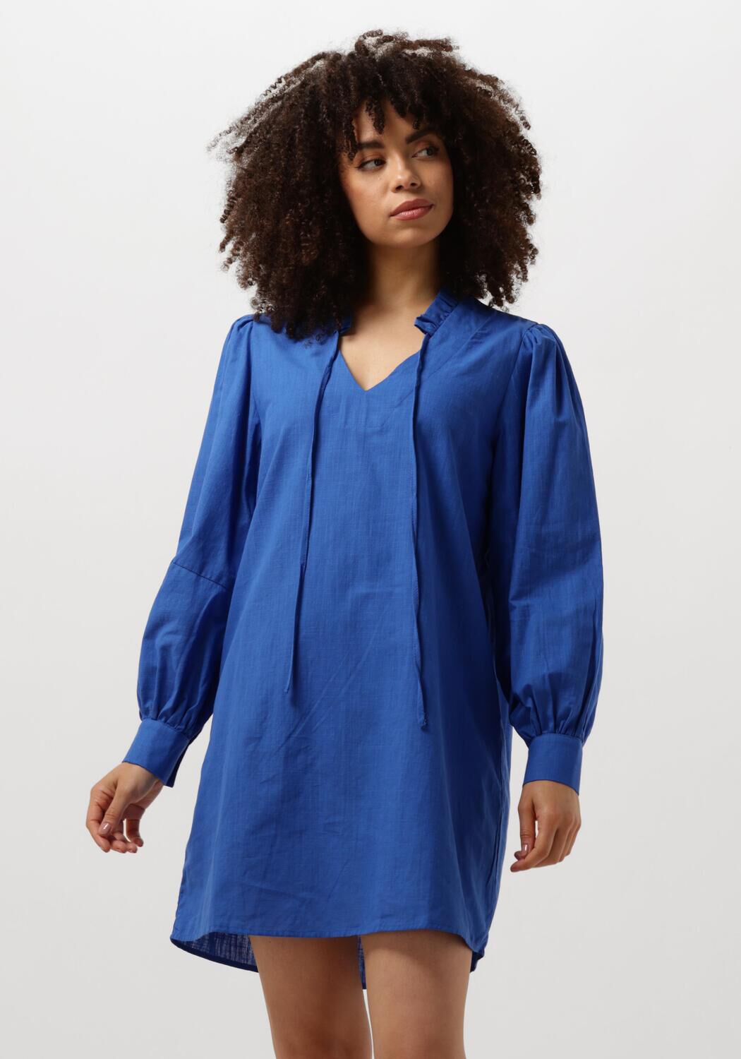 Spooq the Label Mini Jurk Dames Verah Dress, Maat: L, Kleur: Blauw afbeelding 1
