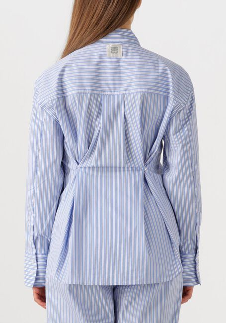 Blauwe SECOND FEMALE Blouses TENBY AJUSTABLE SHIRT - large