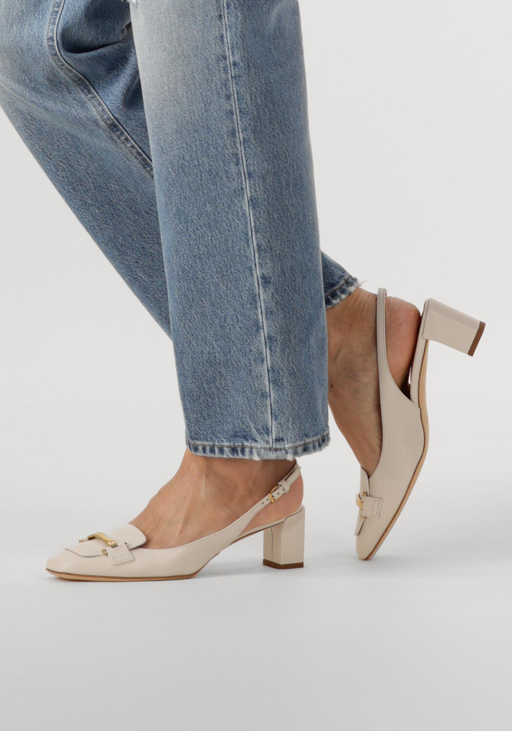 Witte TOD'S Pumps BARRETTA ATTACCHI - large