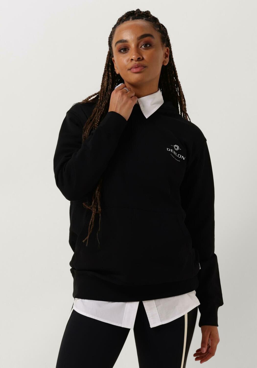 Deblon Sports Sweater Dames Jill Sweater, Maat: L, Kleur: Zwart