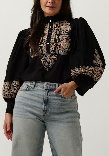 Zwarte ANTIK BATIK Blouses NEIL BLOUSE - large
