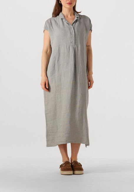 Grijze PENN & INK Maxi jurk DRESS - large