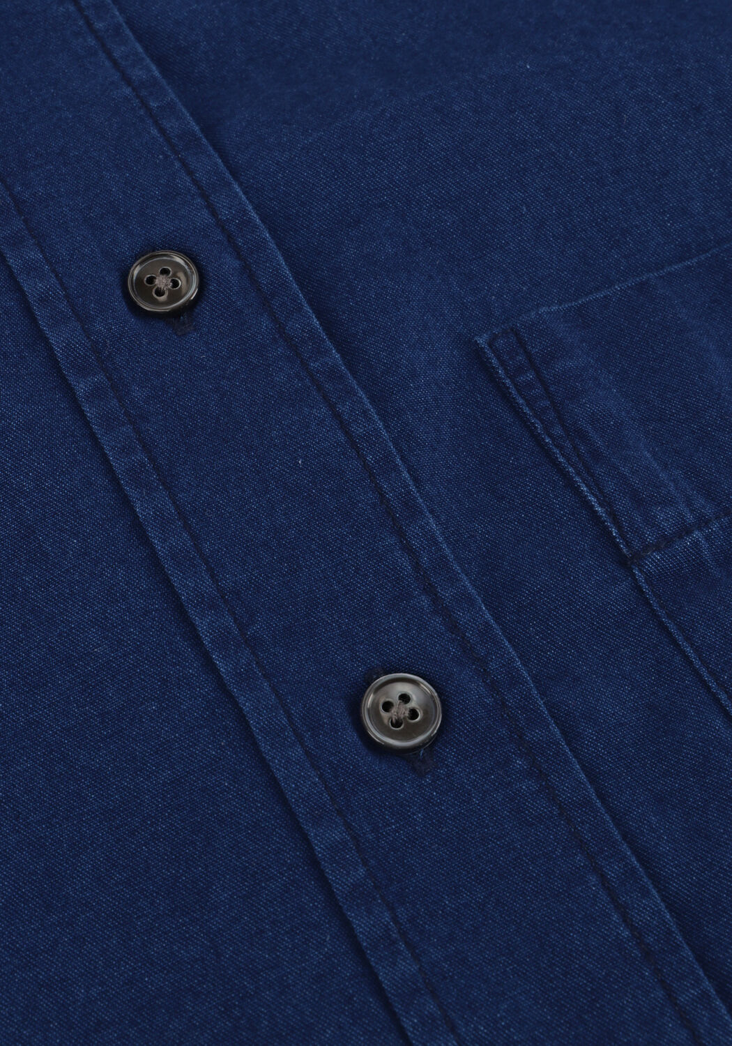 Donkerblauwe CLOSED Blouses CROPPED CLASSIC SHIRT - large