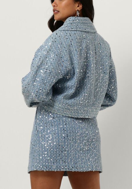 Lichtblauwe SECOND FEMALE Spijkerjas LEMARA JACKET - large