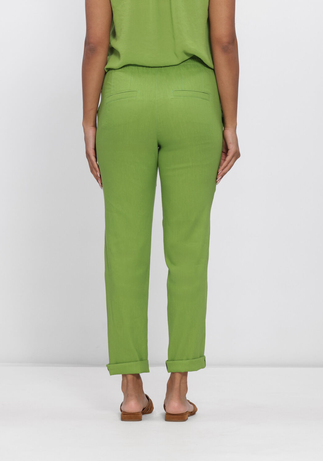 Groene MARC CAIN COLLECTION Broeken AC81.59W70 - large