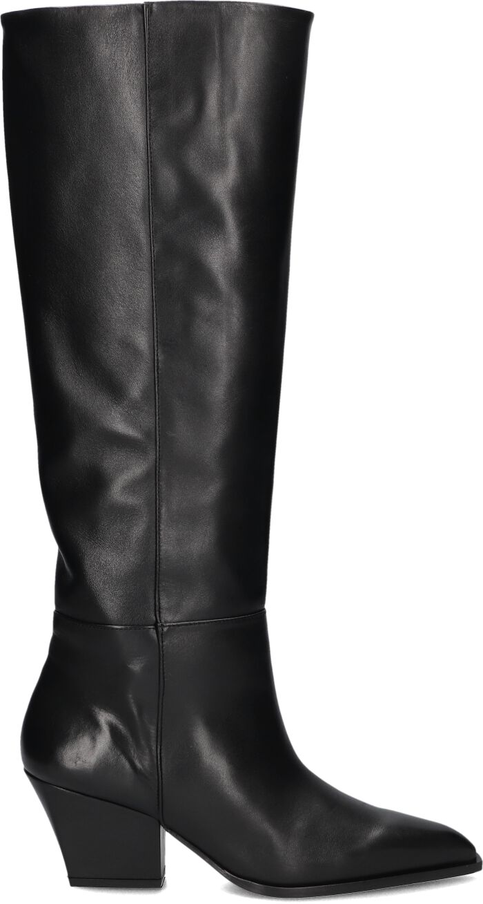 Toral Hoge Laarzen Dames Dakota, Maat: 40, Materiaal: Leer, Kleur: Zwart