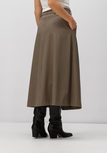 Khaki CO'COUTURE Midirok LUNA POCKET PLEAT SKIRT - large