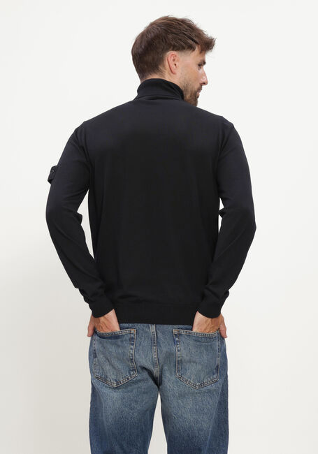 Zwarte STONE ISLAND Coltrui T-NECK S00FC - large