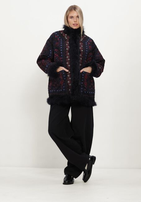 Multi ANTIK BATIK Faux fur jas IVAN JACKET - large