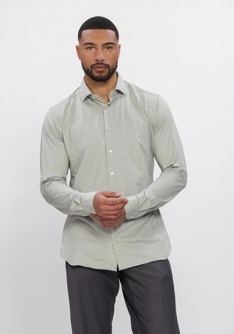 Groene XACUS Klassiek overhemd 21615 ACT558ML VAR070 - large