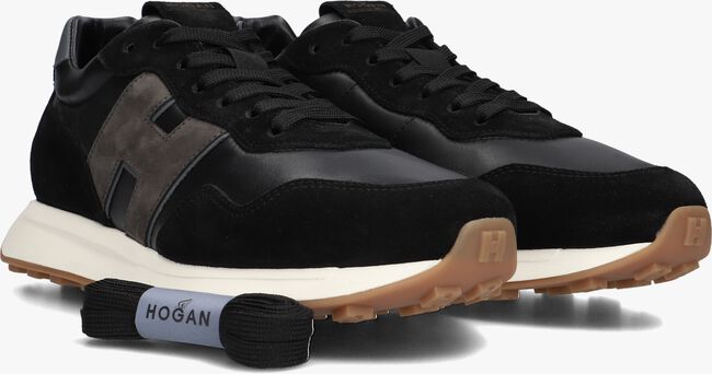 Zwarte HOGAN Lage sneakers H601 ALLACCIATO H PATCH Zwarte HOGAN Lage sneakers H601 ALLACCIATO H PATCH - large