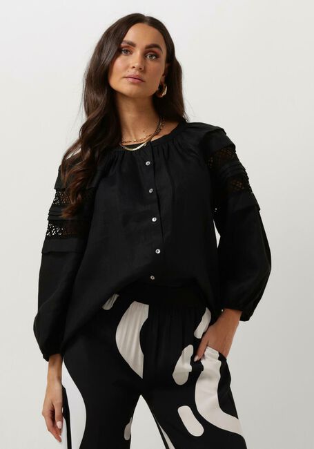 Zwarte RESORT FINEST Blouses BLOUSE CHIC - large