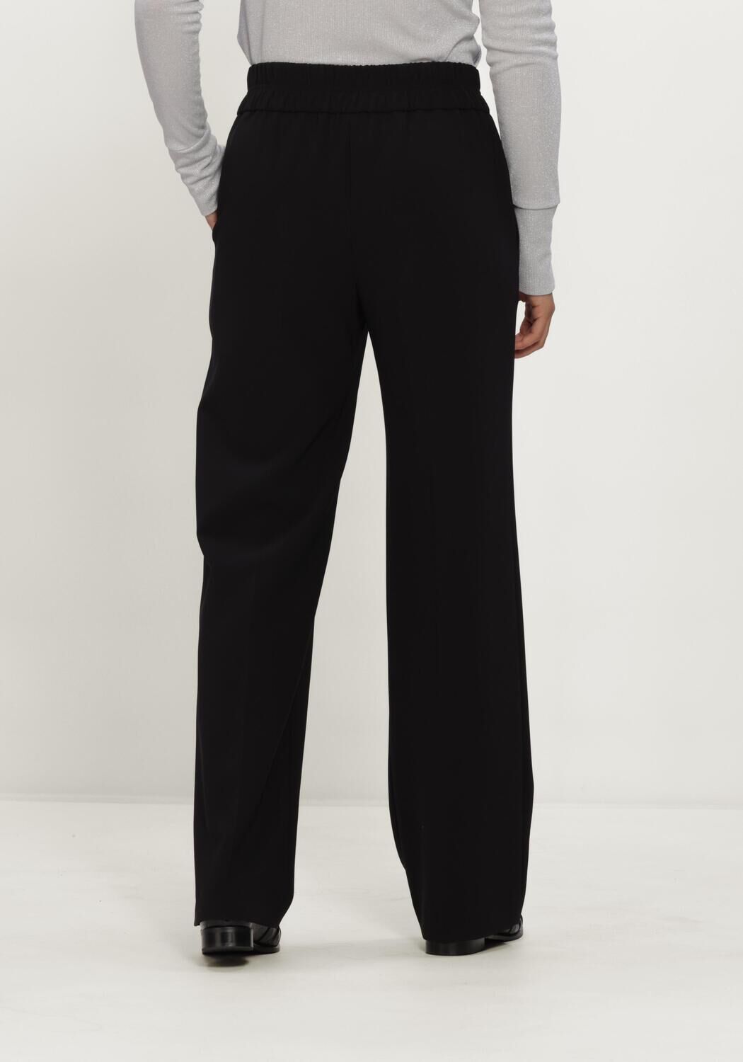Zwarte MARC CAIN COLLECTION Wijde broek PANTALON WASHINGTON - large