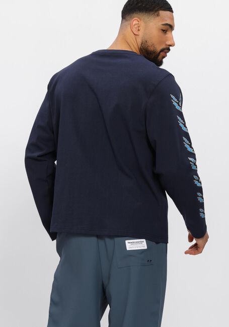 Donkerblauwe PAL Sporting Goods Polo INAZUMA LONGSLEEVE - large