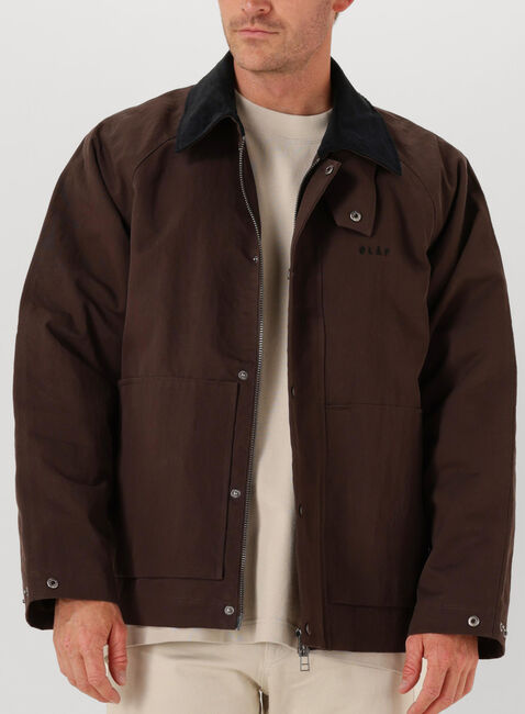 Bruine OLAF HUSSEIN Jack WORKWEAR JACKET - large