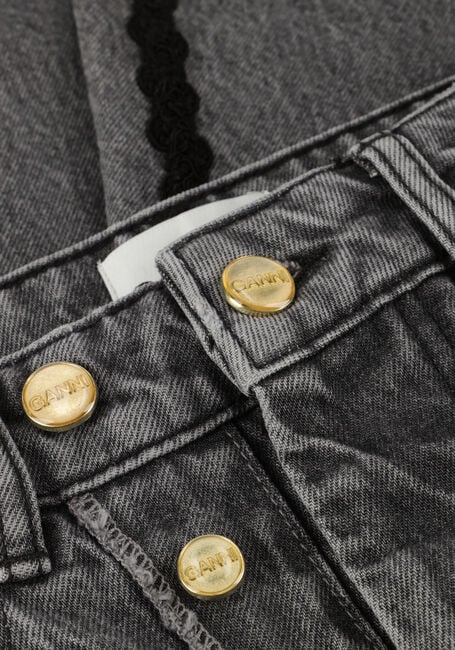 Donkerblauwe GANNI Jeans RIGID DENIM DOUBLE FLY BAGGY JEANS - large