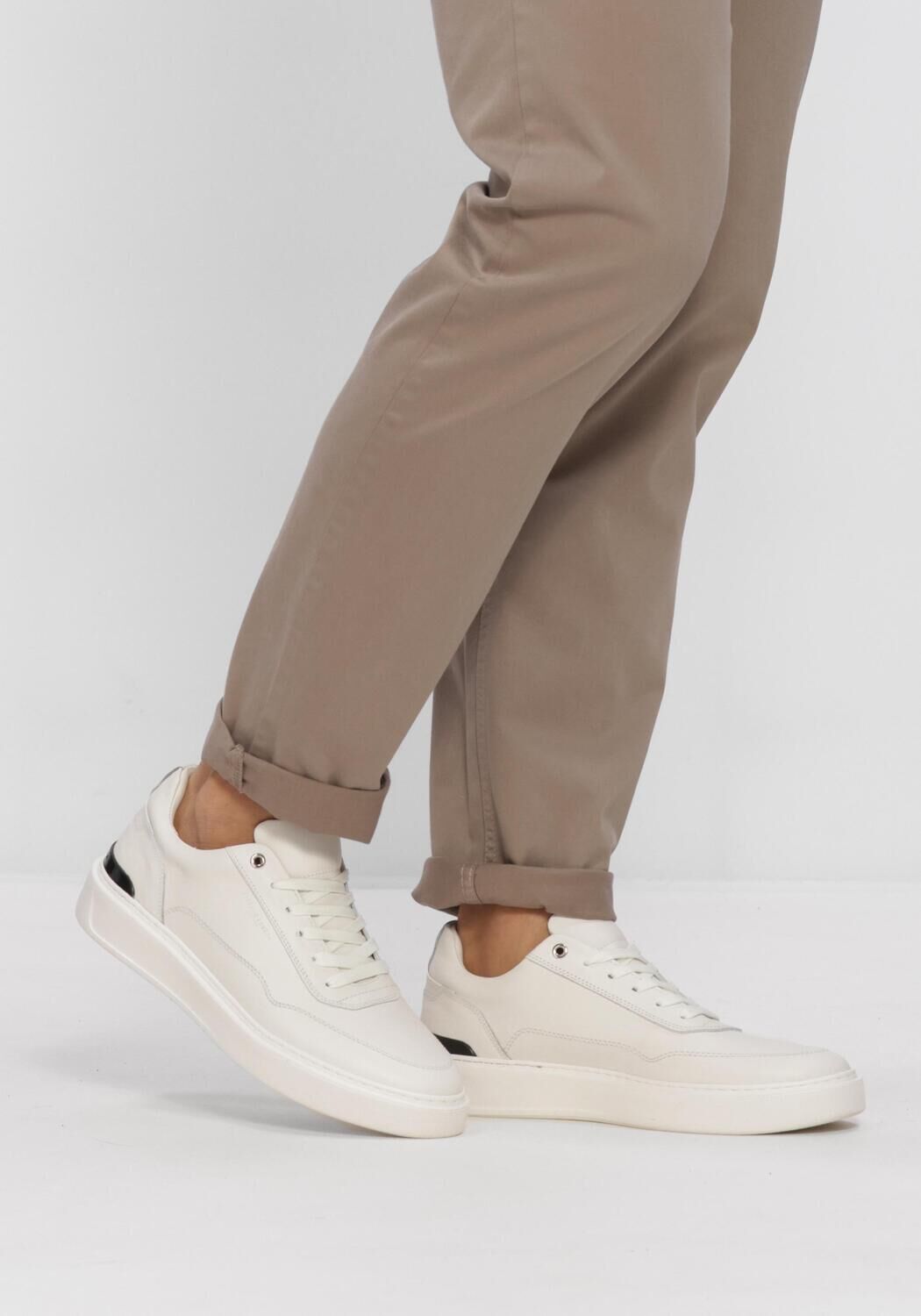 Witte STEFANO LAURAN Lage sneakers STAR 001 - large