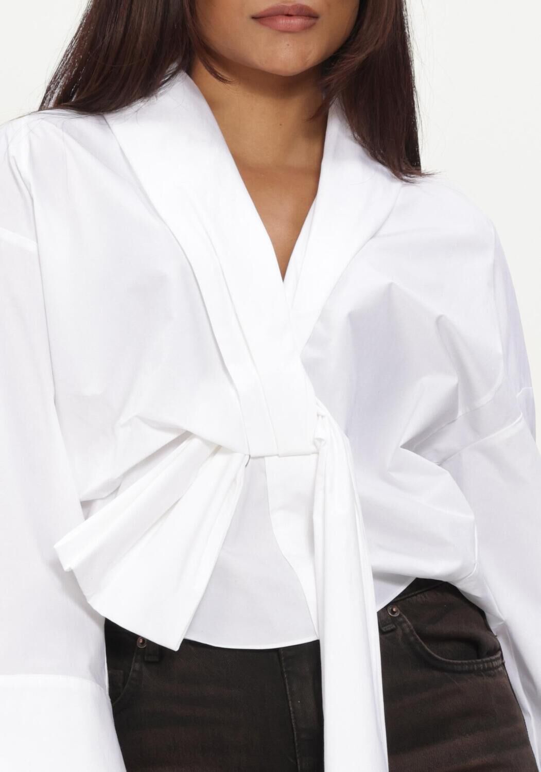 Witte DOROTHEE SCHUMACHER Blouses POPLIN POWER BLOUSE - large