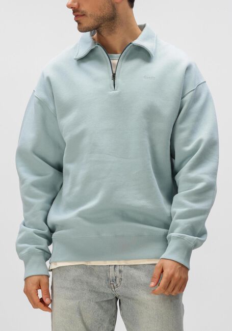 Mint FOR&Eacute;T Trui HOOK HALF ZIP - large