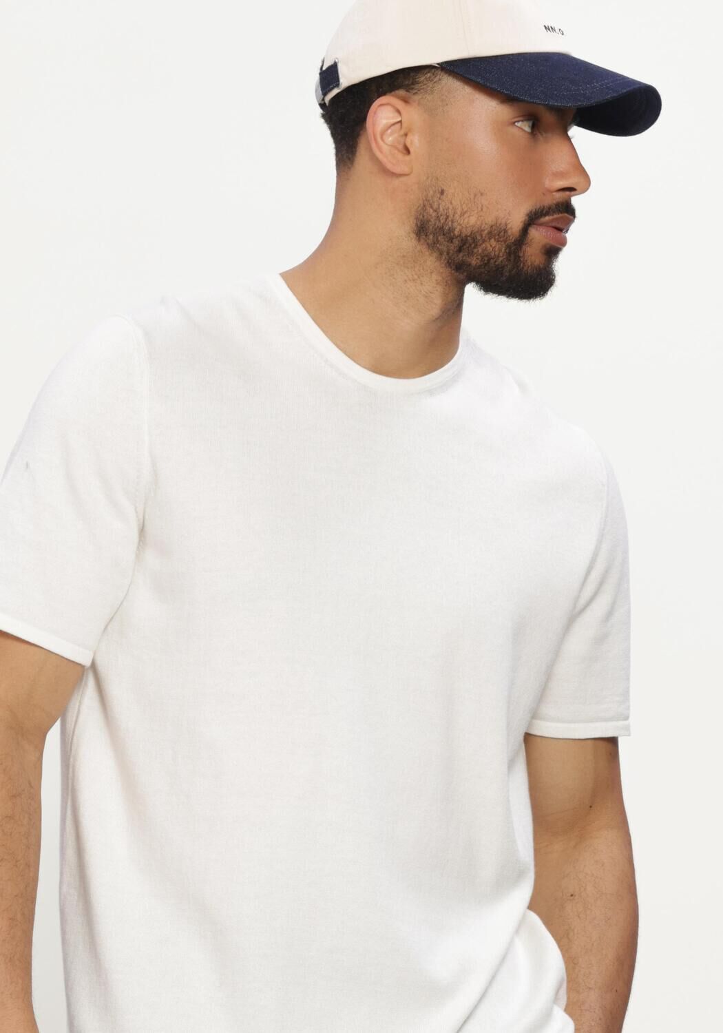 Ecru NN.07 T-shirt BARI TEE 60055 - large