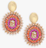 Oranje LOTT. GIOIELLI Sieraad SI FILLED OVAL 3 RINGS WITH STONE M - medium