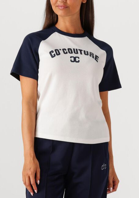 Ecru CO'COUTURE T-shirt EDGECC BLOCK TEE - large