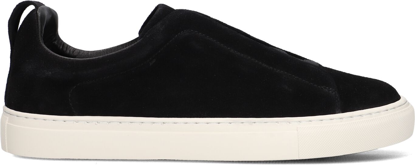 Nokwol Lage Sneakers Heren Connor, Maat: 43, Materiaal: Suède, Kleur: Zwart