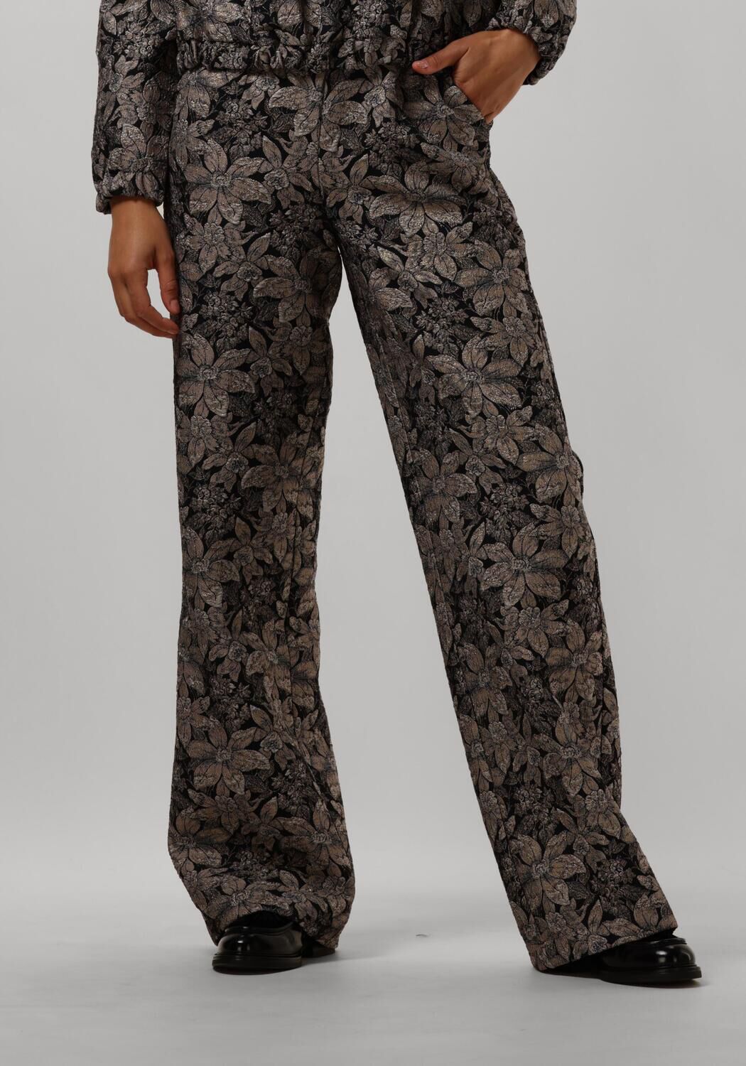 Amaya Amsterdam Pantalon Dames Lacey Pant, Maat: M, Kleur: Grijs