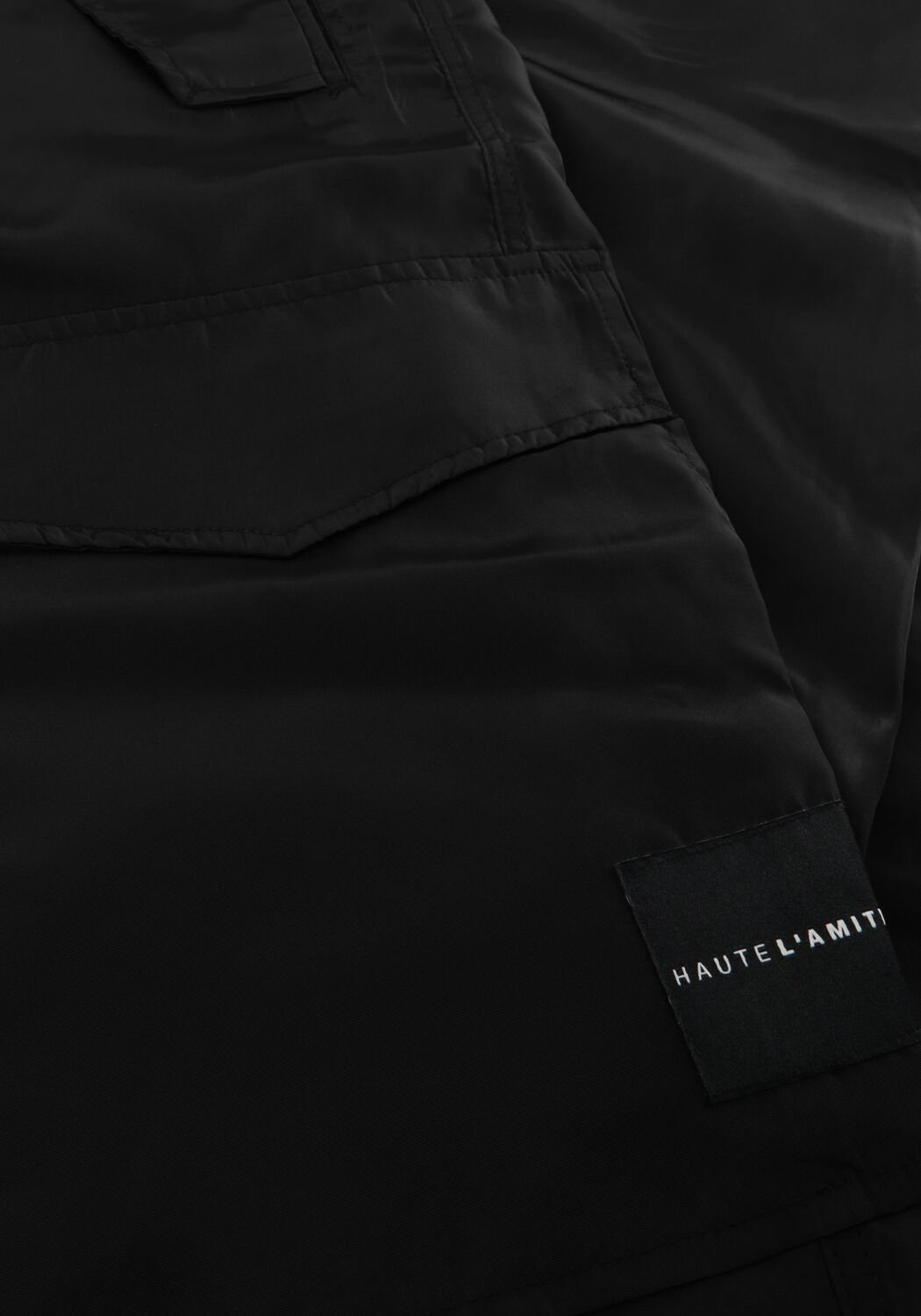 Zwarte HAUTE L'AMITI&Eacute; Cargobroeken CARGO PULL ON TALL TROUSER - large