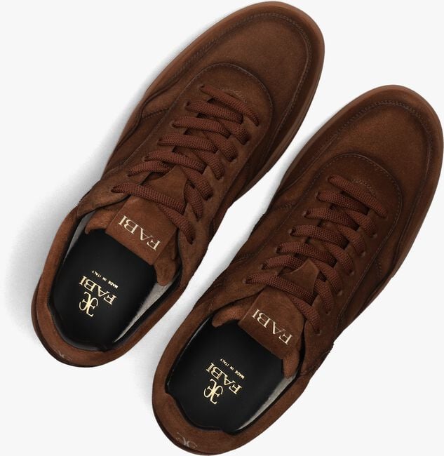 bruine fabi lage sneakers punta ala
