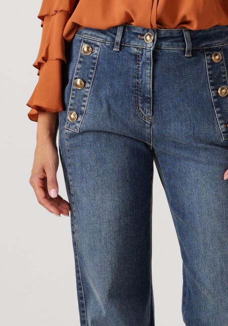 Blauwe LUISA CERANO Wide jeans 628811/4174 - large