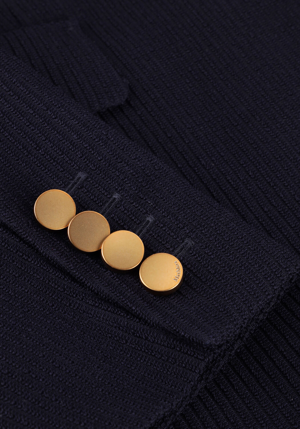 Donkerblauwe MAX MARA Blazer PAGANO 2511041101600 - large