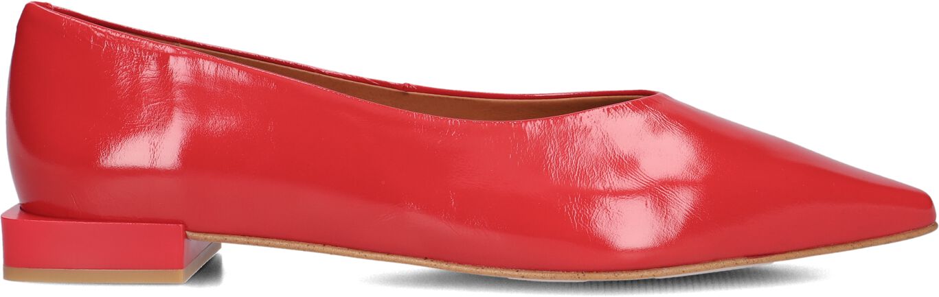 Ballerina
Dames 24502, Maat: 36, Materiaal: Leer, Kleur: Rood