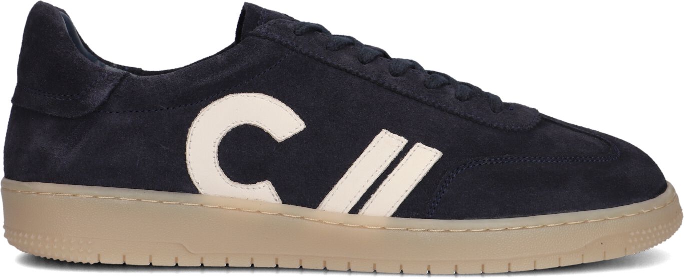Clay Lage Sneakers Heren Cl124h521, Maat: 46, Materiaal: Suède, Kleur: Blauw