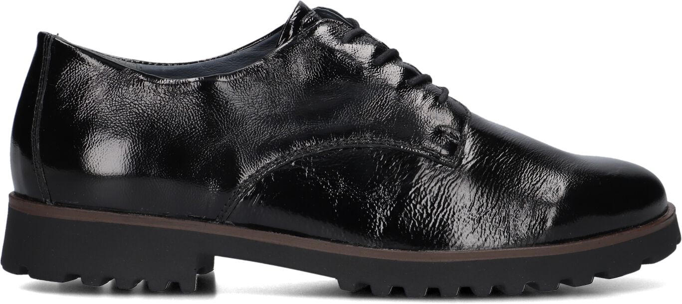 Waldläufer Veterschoenen
Dames 772001, Maat: 39,5, Materiaal: Lakleer, Kleur: Zwart