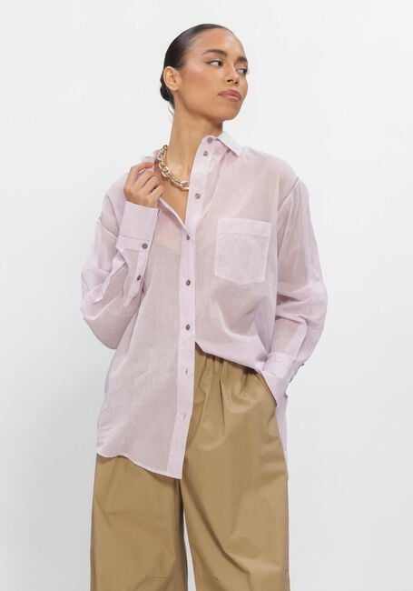 Lila FORTE FORTE Blouses ORGANZATED MUSLIN BEADED SHIRT - large