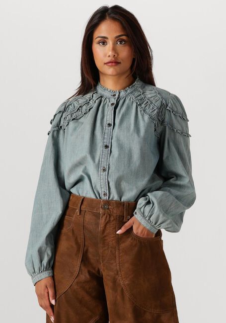 Blauwe MARANT ETOILE Blouses MILYA-GA 25AHT0677FA - large
