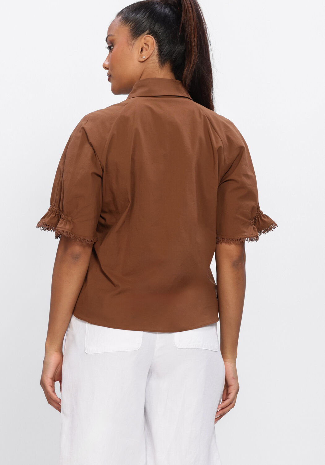 Bruine LUISA CERANO Blouses 238701/3761-00 - large