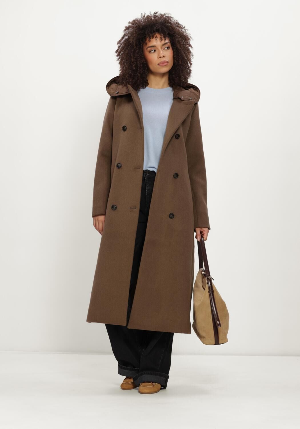 Woolrich Woolrich Mantel Dames Melton Wool Coat
