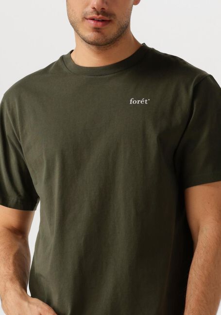 Groene FORÉT T-shirt OCEAN T-SHIRT - large