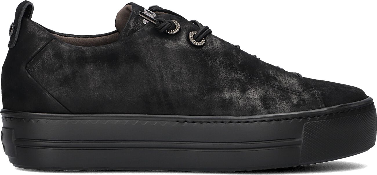 Paul Green Lage Sneakers Dames 5417, Maat: 40,5, Materiaal: Suède, Kleur: Zwart