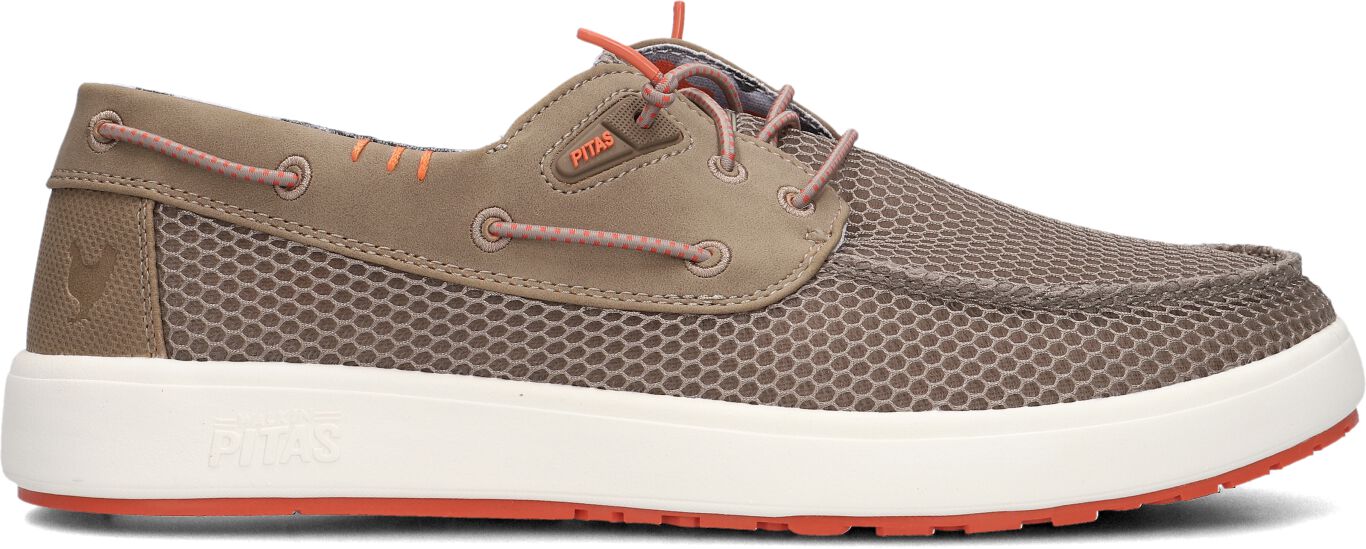 Pitas Instappers
Heren Rimini, Maat: 45, Materiaal: Mesh, Kleur: Taupe