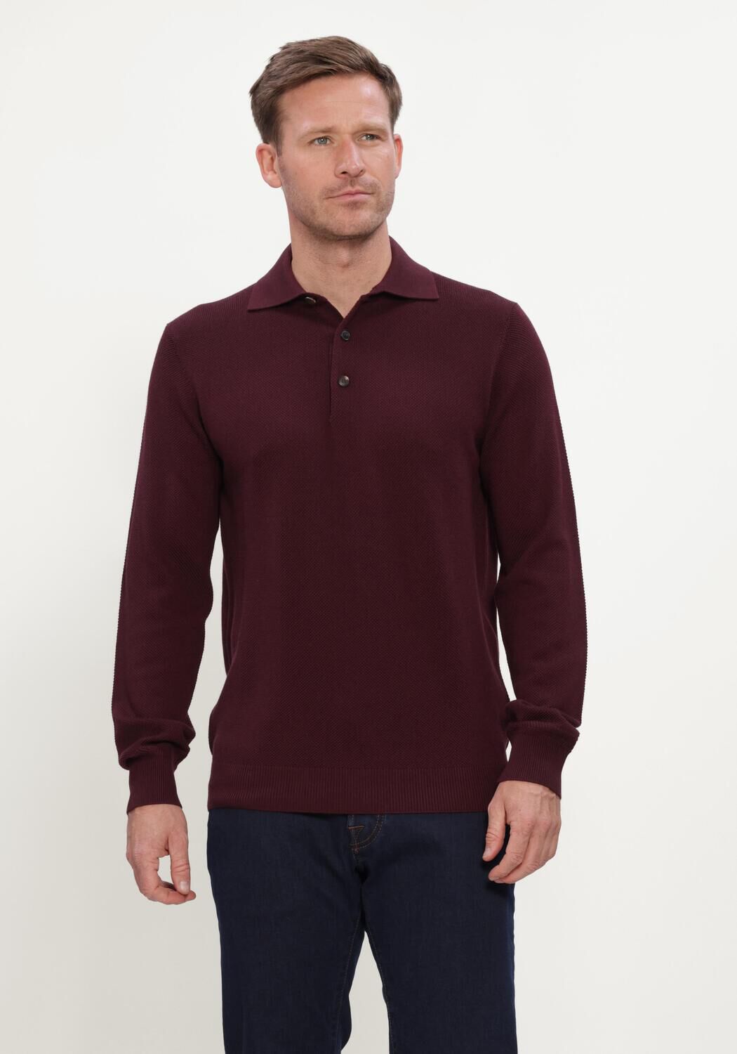 Bordeaux FILIPPO DE LAURENTIIS Polo POLO ML - large