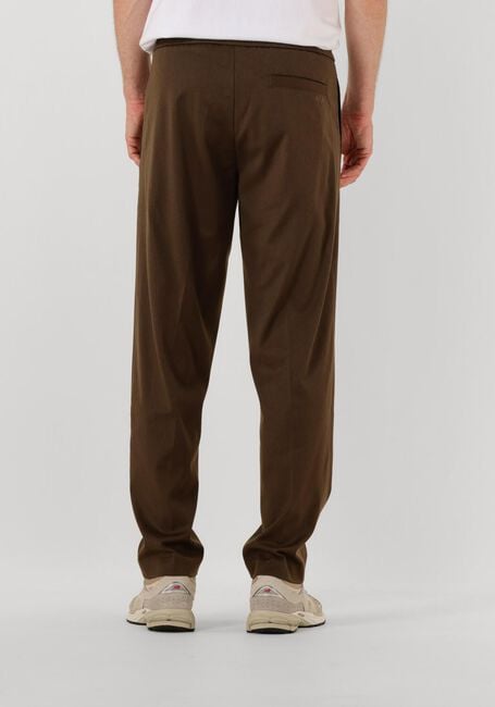 Bruine OLAF HUSSEIN Wijde broek SLIM ELATICATED PANTS - large